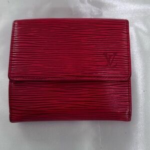 Louis Vuitton Red Epi Noe